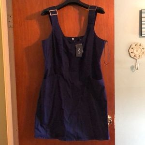 City Chic Cute Overall Dress NWT
